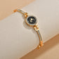 Accessories Fashion Drip Oil 12 Constellation Bracelet Gold Rhinestone Bracelet Female Jewelry