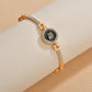 Accessories Fashion Drip Oil 12 Constellation Bracelet Gold Rhinestone Bracelet Female Jewelry