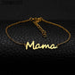 Mama Stainless Steel Alphabet Necklace Mother's Day Series Ladies Jewelry