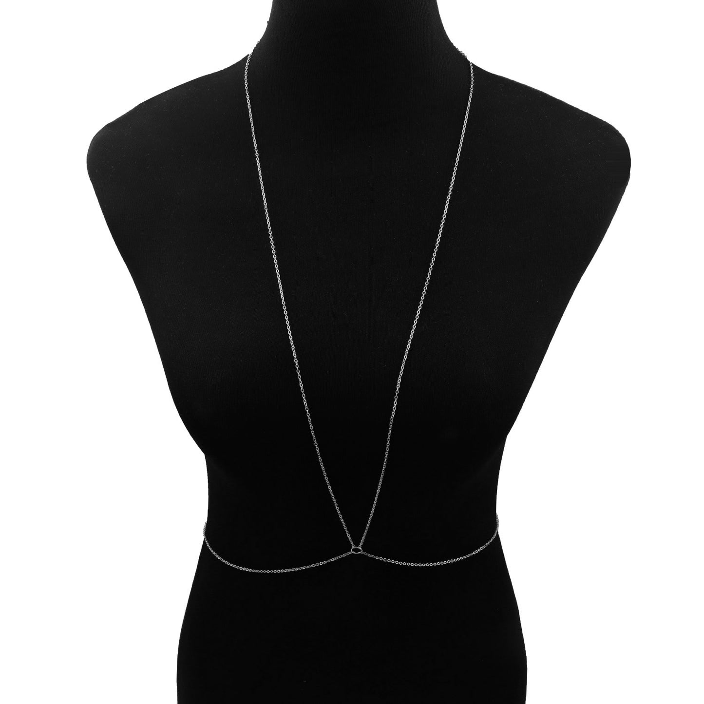 Street shooting simple one-body chain body chain necklace female BodyChai