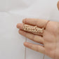 Freedom Necklace Simple Creative Alphabet Pendant Lucky Couple Gift