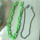 Jewelry Personality Tassel Adjustable Two-piece Set Item Decoration Hip Hop Trendy Keychain Exaggerated Chain Necklace