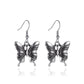 Earrings Retro Cloud Butterfly Earrings Personalized Dark Cross Earrings Halloween Accessories