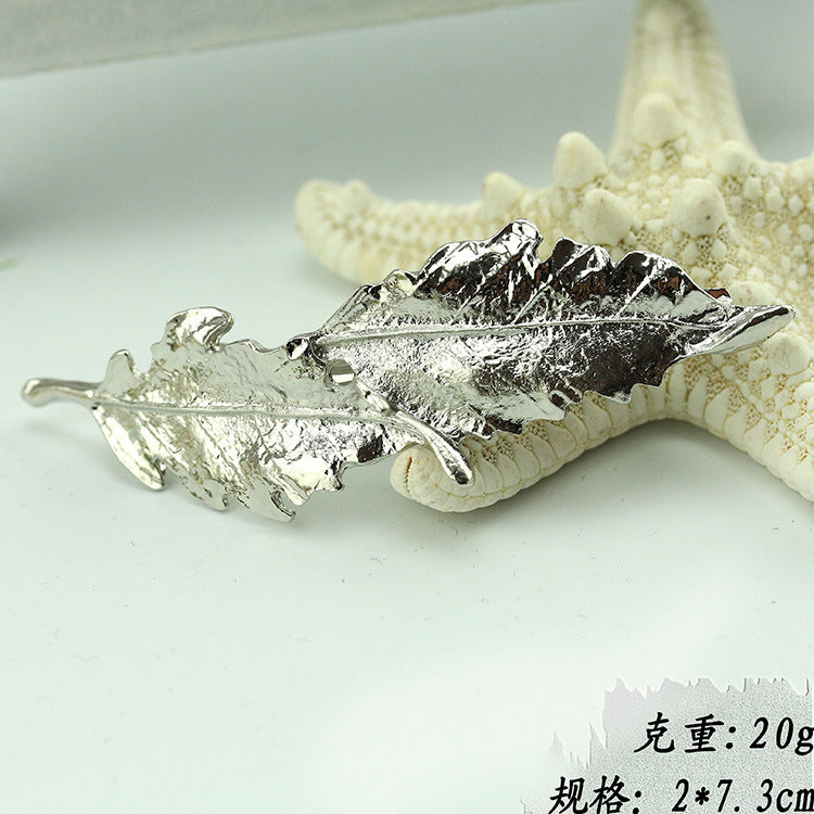 2 yuan jewelry five-pointed star leaf hairpin headdress headband antlers word clip