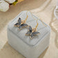 Jewelry Drip Oil Butterfly Earrings Female Retro Fashion Creative Earrings
