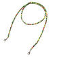 Mask glasses rice bead lanyard chain lanyard beaded glasses rope mask lanyard chain colorful beaded glasses lanyard