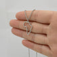 Simple personality stainless steel African map necklace pendant female popular all-match pendant ornaments