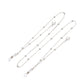 Jewelry Pearl Tassel Long Glasses Chain Metal Ball Chain Mask Face Mask Fixed Accessories
