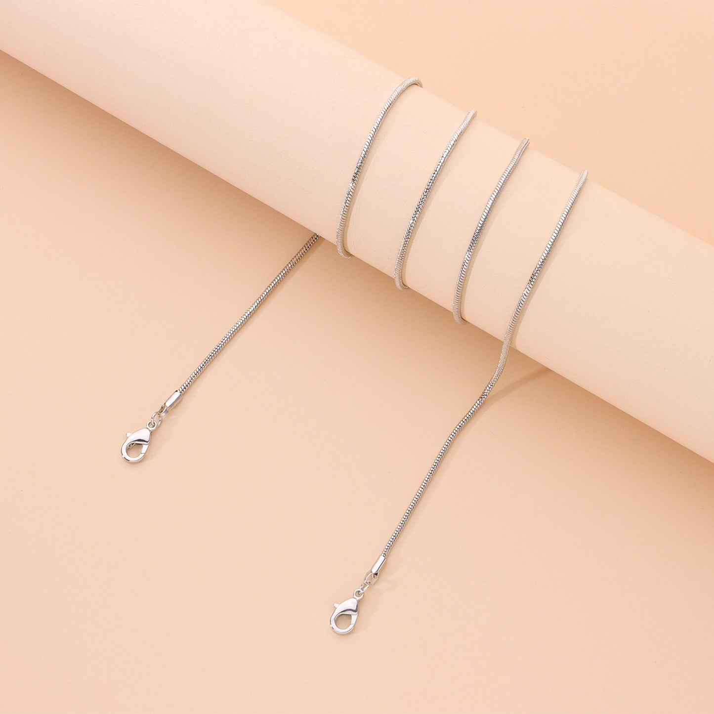 Jewelry 2mm Snake Bone Chain Glasses Chain Fashion Versatile Mask Mask Fixed Accessories