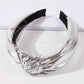 F253 Glossy Sequin Fashion Headband Explosive Style Hair Accessories Wide Knotted Sweet Headband
