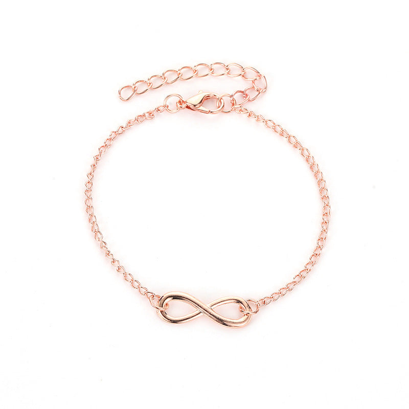 Simple 8-character bracelet personalized number all-match bracelet jewelry