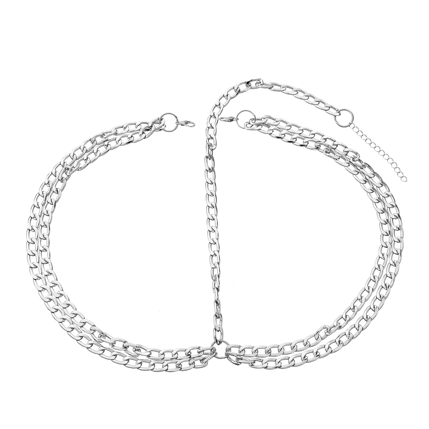 Headwear Headband Metal Multilayer Thick Chain Tassel Headband Hair Accessories