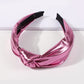 F253 Glossy Sequin Fashion Headband Explosive Style Hair Accessories Wide Knotted Sweet Headband