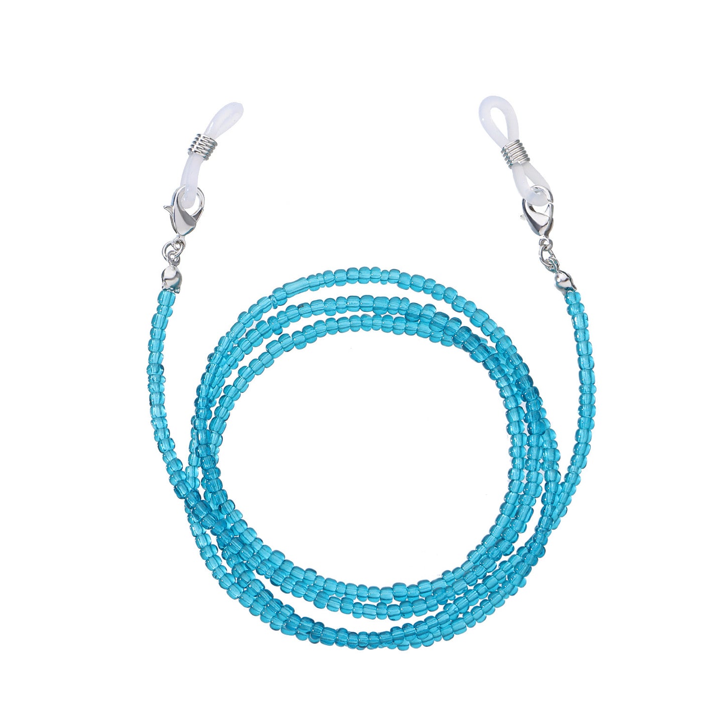 Jewelry Popular Rice Beads Glasses Chain Versatile Personality Mask Accessories 9-Piece Set