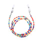 Jewelry Fashion Color Rice Beads Glasses Chain Simple Versatile Accessories 9-Piece Set