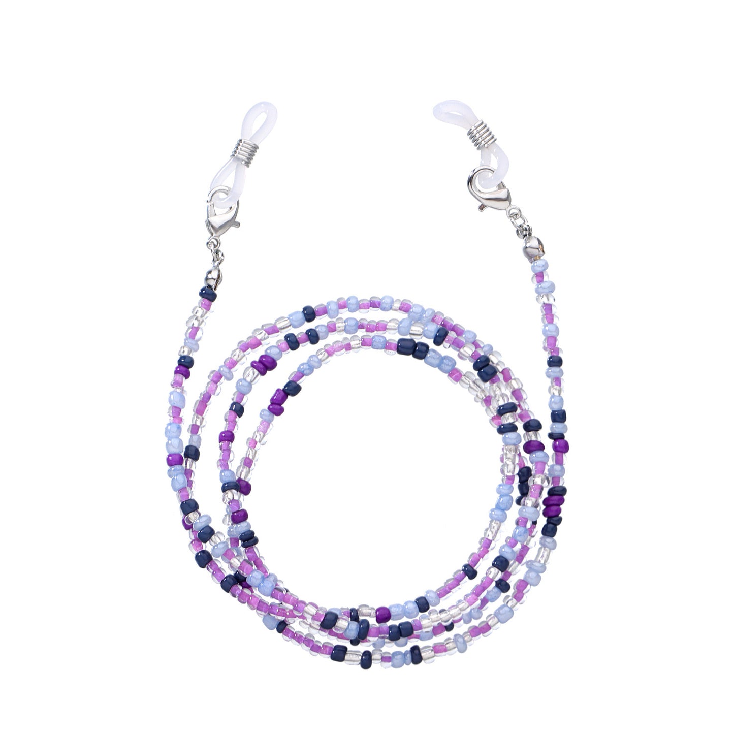 Jewelry Fashion Color Rice Beads Glasses Chain Simple Versatile Accessories 9-Piece Set