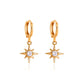 Earrings Personality Asymmetrical Star Moon Earrings Personality Trend Unilateral Set Earrings