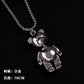 All-match chain titanium steel ring necklace pendant men's personality trendy hip-hop pendant couple accessories female