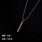All-match chain titanium steel ring necklace pendant men's personality trendy hip-hop pendant couple accessories female