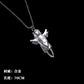 All-match chain titanium steel ring necklace pendant men's personality trendy hip-hop pendant couple accessories female