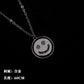 All-match chain titanium steel ring necklace pendant men's personality trendy hip-hop pendant couple accessories female
