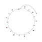 Jewelry Hand-bent Rhinestone Painted Flower Necklace Femininity Versatile Trendy Personality Pendant