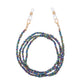 Jewelry multi-functional color rice bead glasses holder ladies face mask dual-use chain