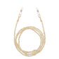Jewelry multi-functional color rice bead glasses holder ladies face mask dual-use chain