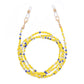 Jewelry multi-functional color rice bead glasses holder ladies face mask dual-use chain