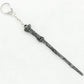 Harry Potter Retro Wand Key Chain Alloy Magic Wand Necklace Key Chain Ornament