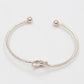 Fashion star with the same style simple knotted bracelet open bracelet street stall market