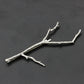 Jewelry simple personality fashion trendy fan metal branch women's hair clip word clip hair accessories