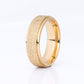 Gauze matte titanium steel men and women ring personality simple stainless steel ring ring jewelry