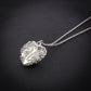 Fashion Hollow Out Luminous Heart Necklace Popular Luminous Pendant Clavicle Chain Jewelry