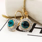 Jewelry Classic Moon River Earrings Diamond Round Versatile Earrings