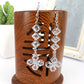 Long Earrings Rhombus Earrings Earrings Alloy Earrings Fashion Exaggerated Earrings