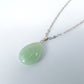 Clothing Accessories Necklace Simple Water Drop Necklace Clavicle Chain Natural Stone Pendant With Chain