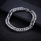 Fashion personality chain bracelet simple male stainless steel hand jewelry bracelet