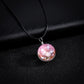 Harajuku Universe Fantasy Star Pendant Time Gem Handmade Glass Ball Luminous Necklace Jewelry