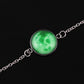 Creative Harajuku Universe Fantasy Starry Sky Time Gem Luminous Bracelet Personality Luminous Moon Bracelet Jewelry