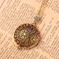 Fashion personality magnifying glass necklace creative retro animal pendant jewelry