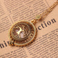 Fashion personality magnifying glass necklace creative retro animal pendant jewelry