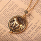 Fashion personality magnifying glass necklace creative retro animal pendant jewelry