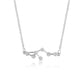 Fashion zircon pendant twelve constellation guardian necklace four seasons short clavicle chain Valentine's Day