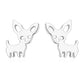 Simple cute fashion pet earrings puppy cute animal earrings earrings Qingwen