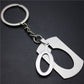 Stall 26 letters stainless steel tag car key chain key ring couple small gift pendant