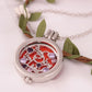 Jewelry necklace essential oil diffuser aromatherapy necklace alloy diamond long sweater chain