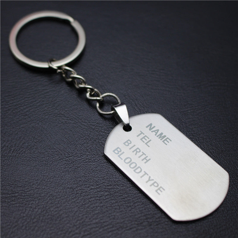 Skull, dollar, rudder, pentagram, leaf, game peripheral, stainless steel key ring, pendant, key chain, direct supply