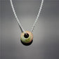 Natural Stone Ring Pink Quartz Pendant Clavicle Chain Necklace Fashion Accessories