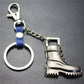 Retro horse boots key chain brushed shiny alloy accessories car key bag pendant gift Taobao gift